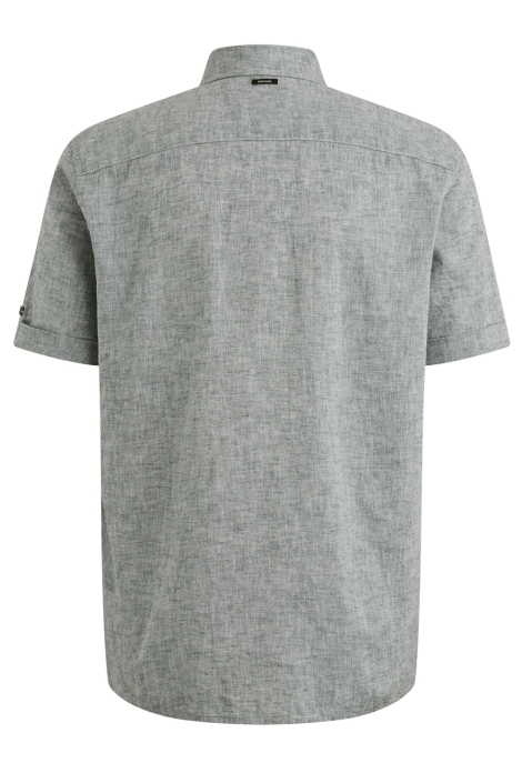 Vanguard short sleeve shirt linen cotton bl